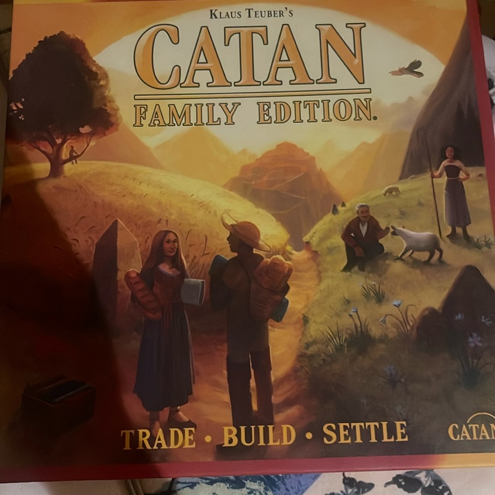 Catan family edition! Played once!
